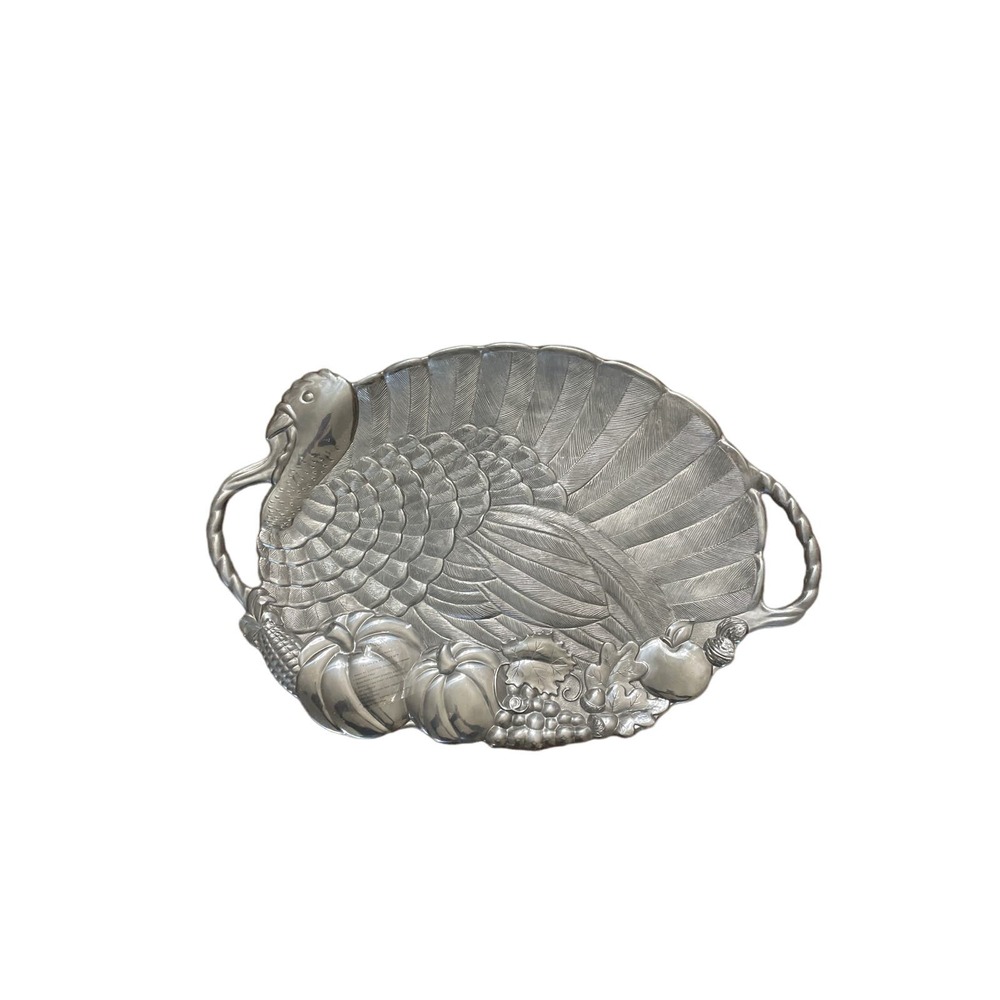 Lenox Metal Serveware Turkey Platter 24 x 16.5